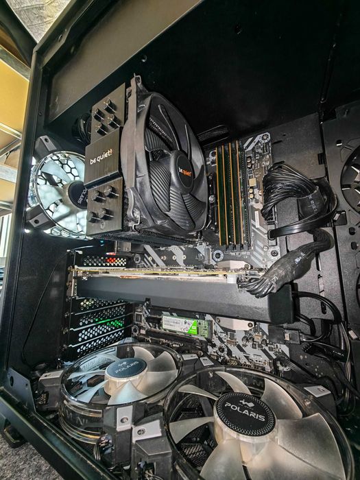 Геймърски компютър i5 8600k Z370 Tomahawk GTX 1070 Ti 8GB, 32 RAM DDR4, 768 SSD + HDD Windows 11 64 bit Pro