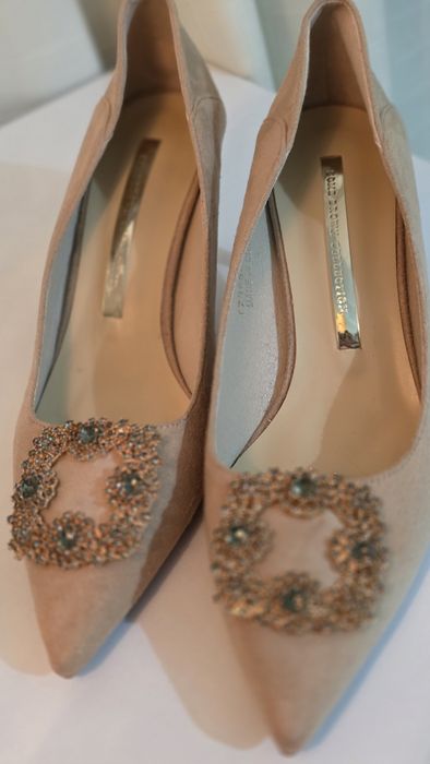 Женские новые туфли натуральная замша