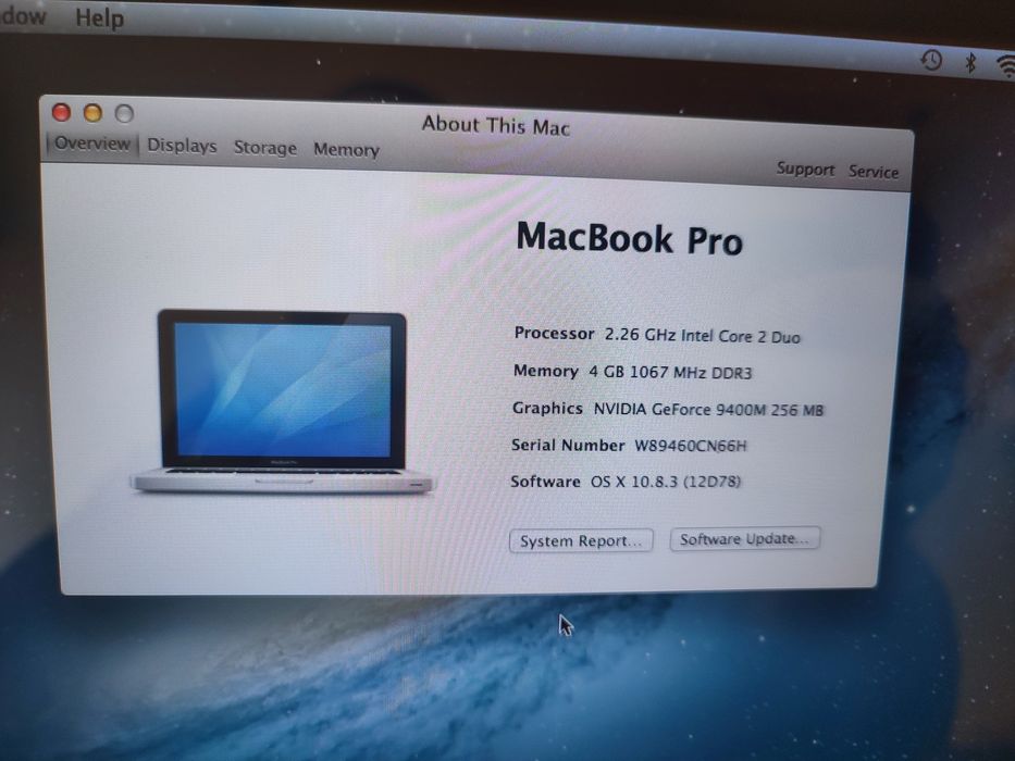 Placa de baza Macbook PRO A1278 emc2326 - mid 2009 Intel P7550