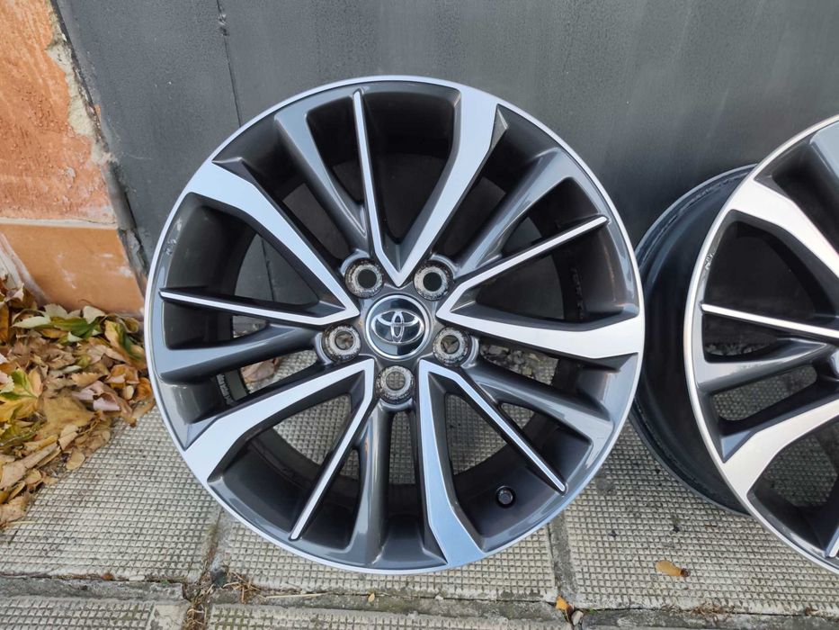 ОРИГИНАЛНИ джанти 17 ' цола 5x114,3 TOYOTA / Тойота 5х114,3 ET45 7J + ДАТЧИЦИ