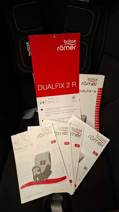 Детско столче за кола Britax Römer DUALFIX 2 R 360 градуса 0-18 кг