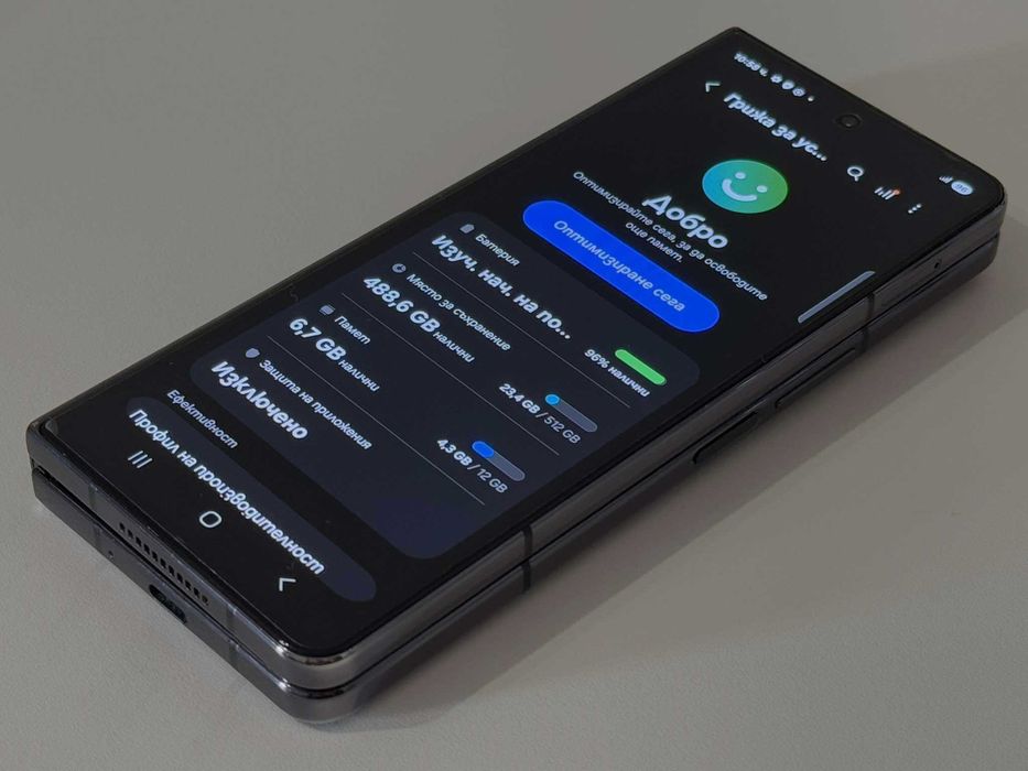 Бартер! Galaxy Fold 4 512GB Phantom Black (Черен)