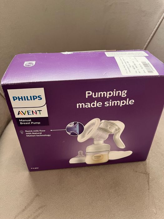 Ръчна помпа за изцеждане на кърма Philips Avent