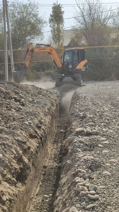 Траншей  kanalizatsiya qazish Траншея казиш