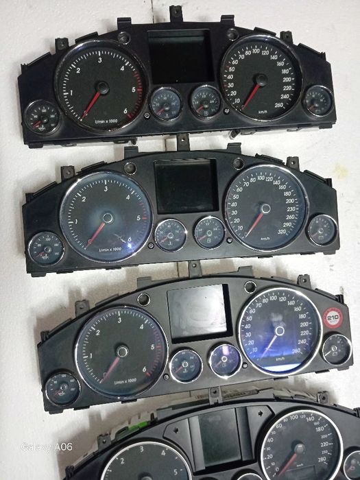 Ceas de bord  color touareg 7L nfl 2003-2007si facelift 2007-2010