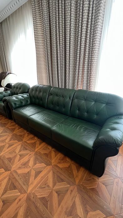Кожаный диван 3+1+1