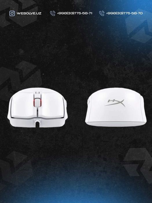 HyperX Pulsefire Haste 2 White
