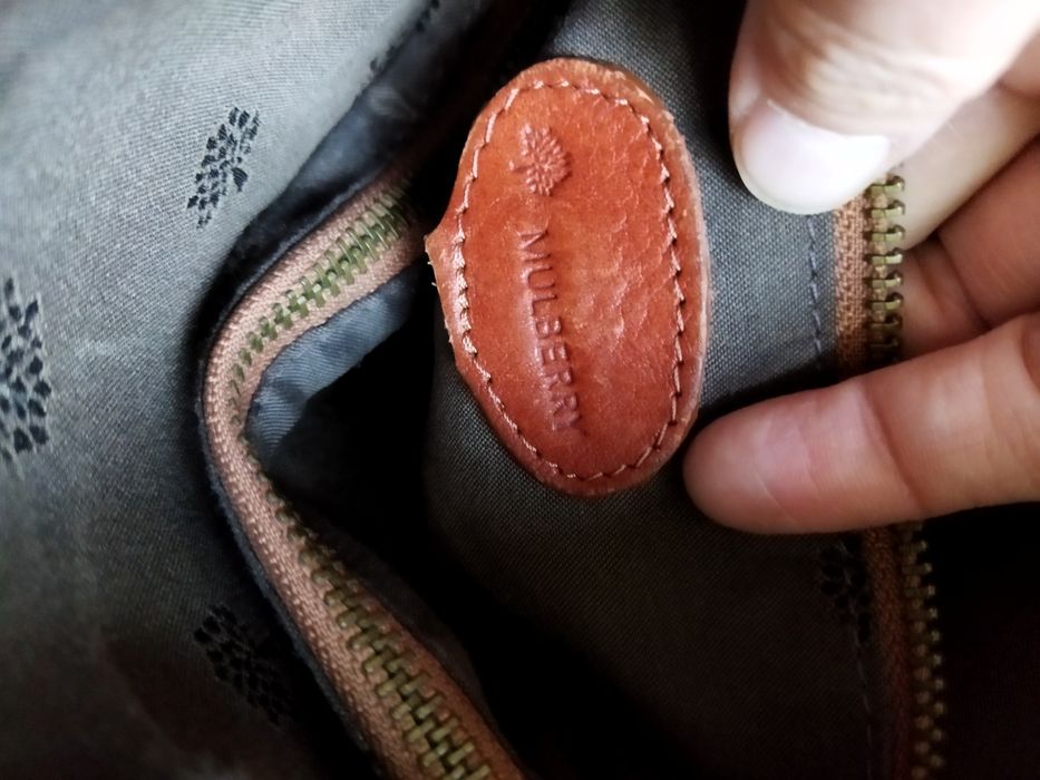 MULBERRY сумка  через плечо кожаная