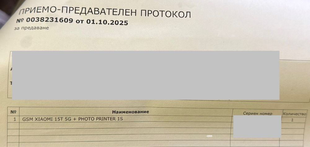 НОВ!!! Xiaomi 15T, 12 GB RAM , 256 GB, BLACK