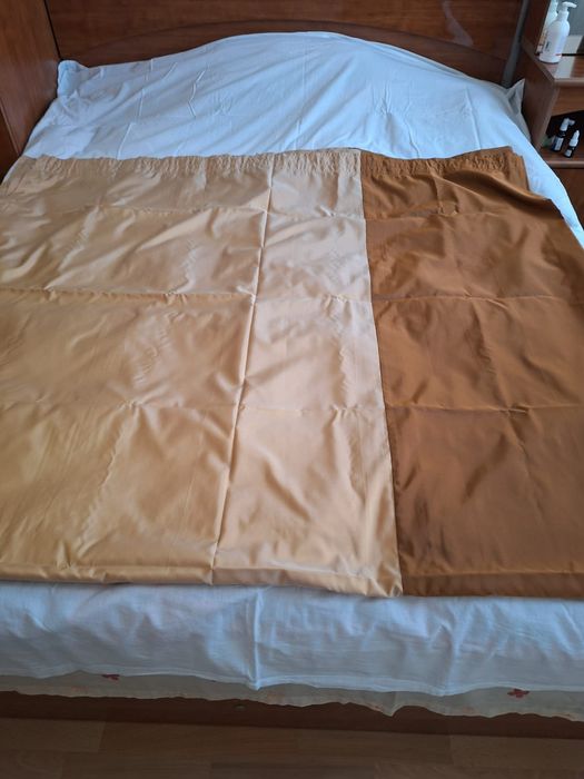 Шторы и плед б/у