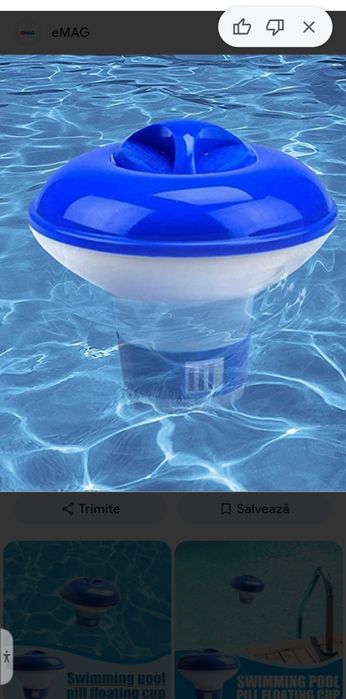 Lampă solară pentru piscină