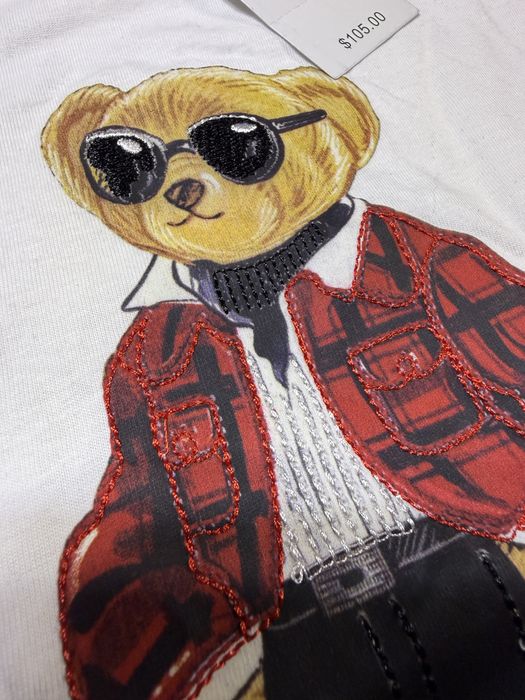 Tricou Polo Bear Ralph Lauren M nou new