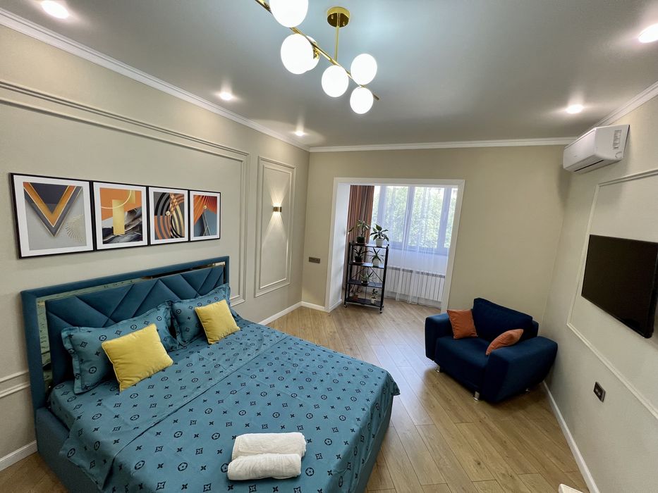 Крутой вип в центре Алматы/Жк Сириус.смарт тв/фото 1000%