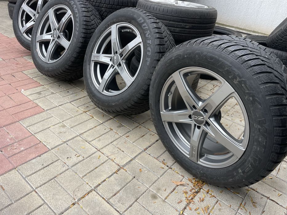 Roti iarna mercedes  / prindere 112/OZ / cauciucuri iarna dunlop 265/55/19
