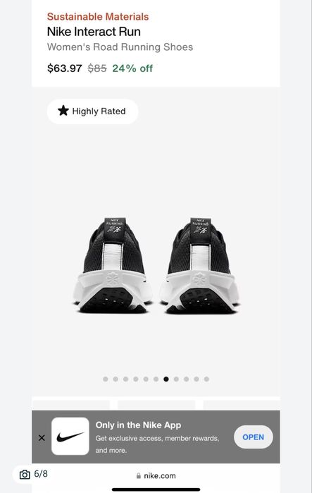 Nike Interact Run кроссовки для бега