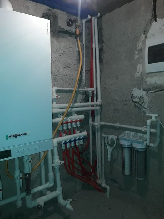 Теплый пол, отопление, водопровод