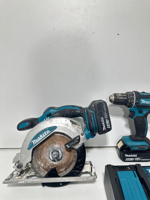 Kit Makita circular DSS610/impact DTD152/filetanta DDF482