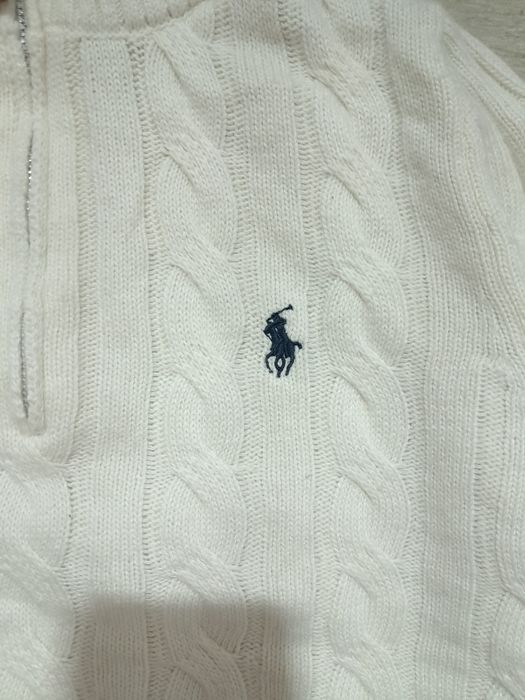 Pulover Polo Ralph Lauren Cable-Knit Quarter-Zip