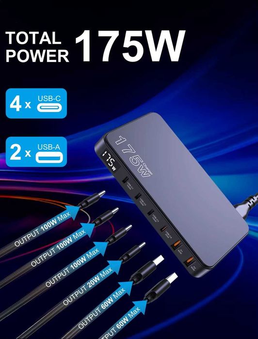 Încărcător fast charging 175W/ Statie de incarcare