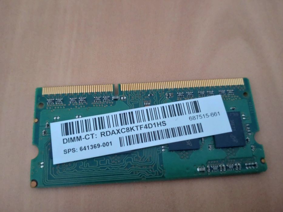 RAM laptop 8GB DDR3L 1600MHz (2x4GB) Kingston HyperX + Micron