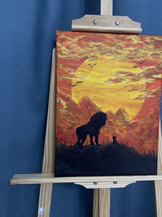 Холст «Король лев»
