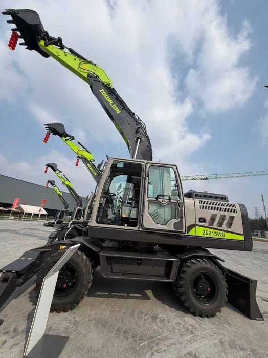 Новый колесный экскаватор Zoomlion ZE215WG