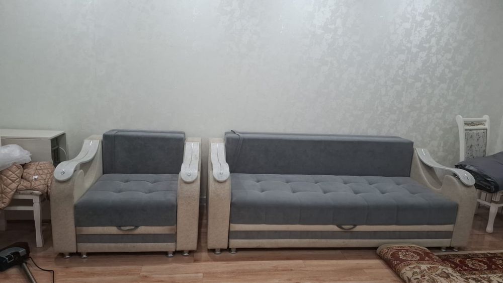 Диван и кресло (торг есть)