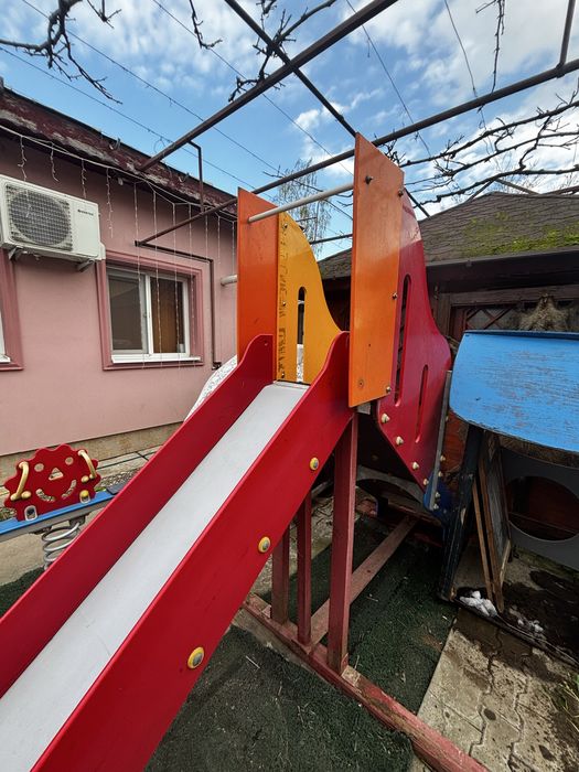 Vand topogan de gradina solid