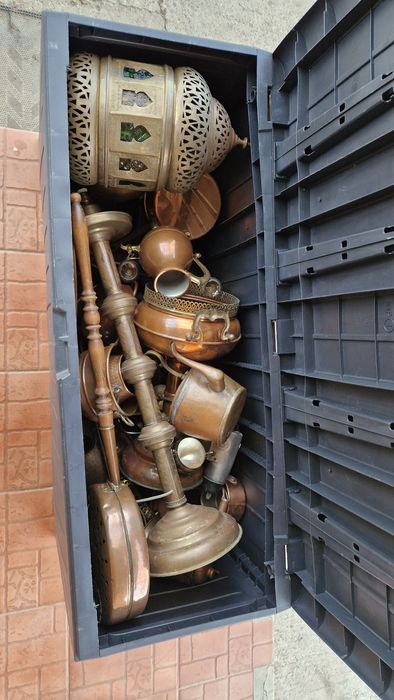 Mystery box obiecte din cupru si alamă