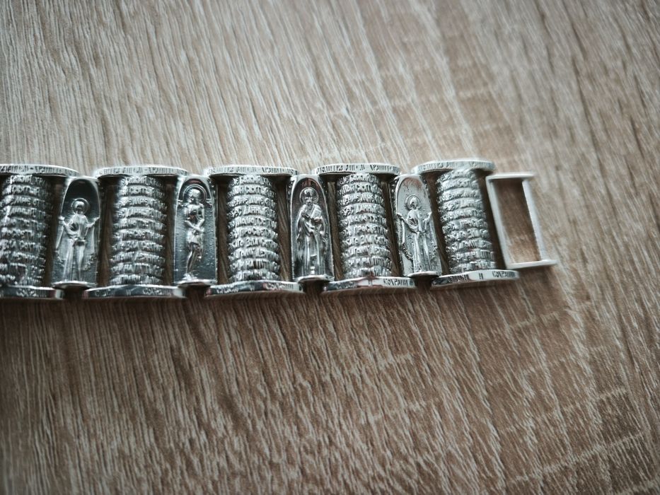 Браслет серебряный