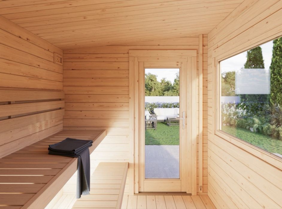Sauna finlandeza Exterior