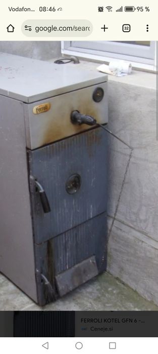 Centrala lemne din fonta