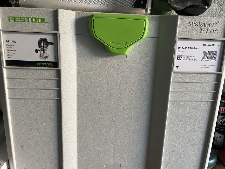 Оберфреза Festool OF 1400 EBQ-Plus