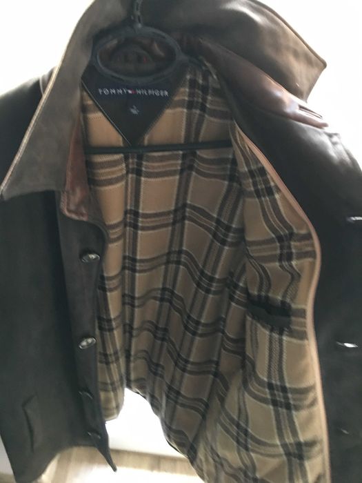 Кожено сако от здрава телешка кожа Tommy Hilfiger