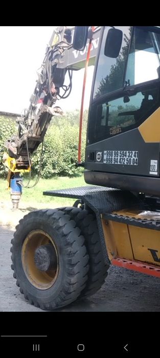Ekskavator Stalba urnatish va teshish xizmati