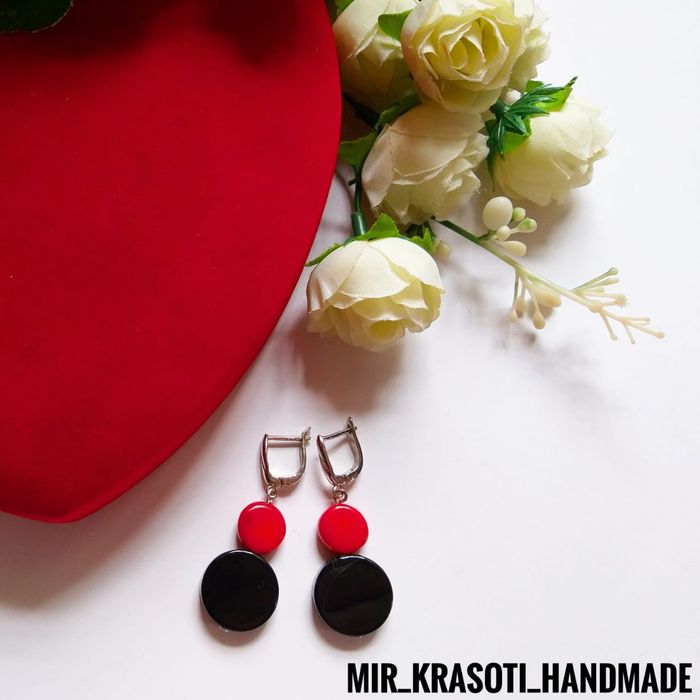 Серьги ручной работы