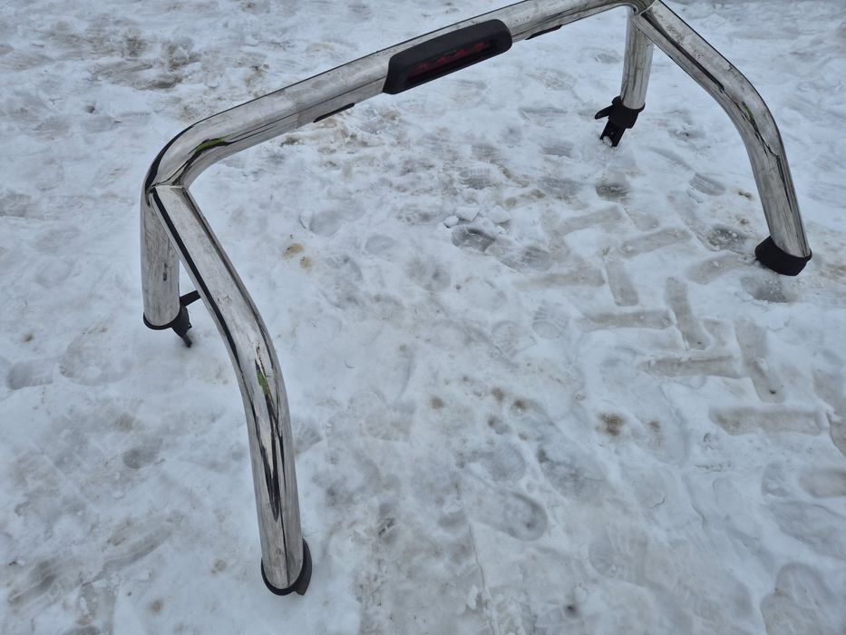 RollBar inox Toyota Hilux 2016-2025