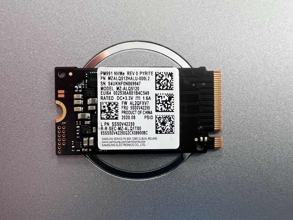 Ssd Samsung M2 NVME 2242 - 512gb