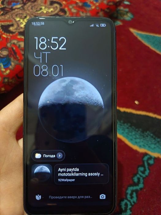 Redmi 9c sotiladi xotirasi 64gb holati zor karobka dakument bor