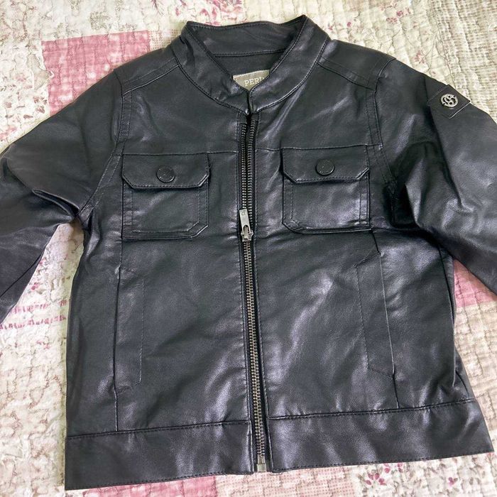 Куртка из экокожи для мальчика 2-3лет