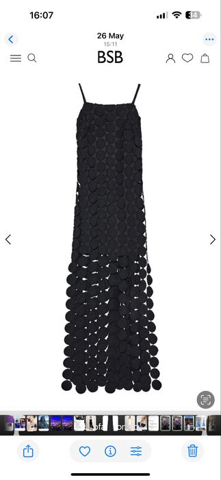 Оригинална рокля BSB colection чист нова