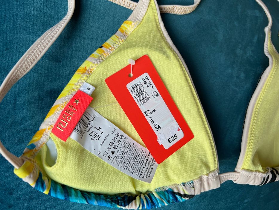 Английски Бански горнище River island XS/S
