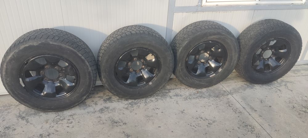 Roți - jante+anvelope R17 Toyota Land Cruiser, Hilux