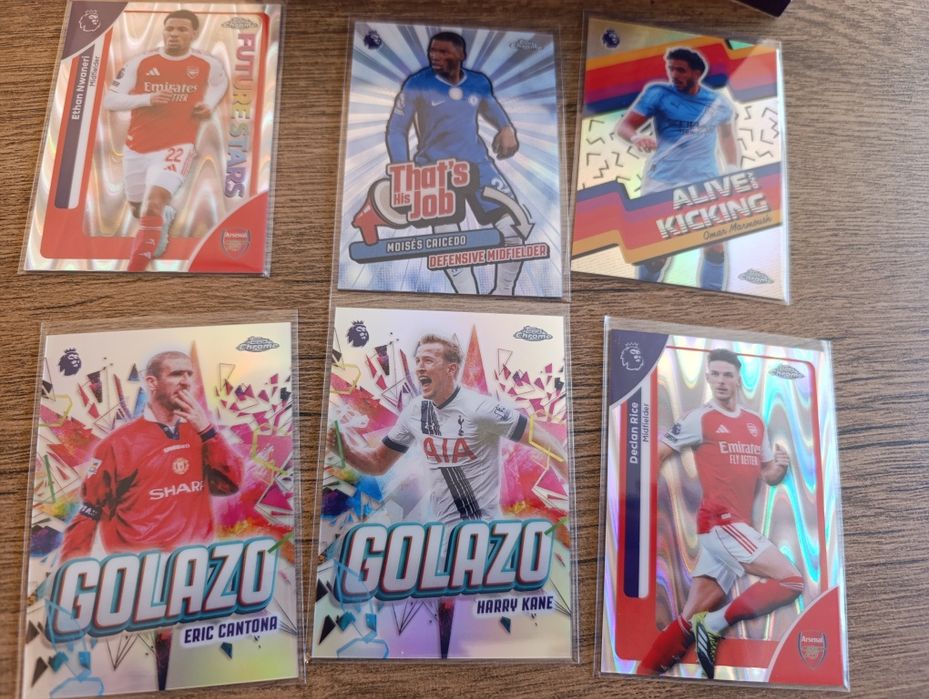 Редки колекционерски Карти Topps Premier league Chrome edition 2025/26