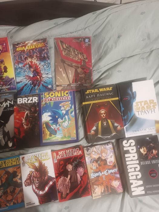 Книги комикси и манга