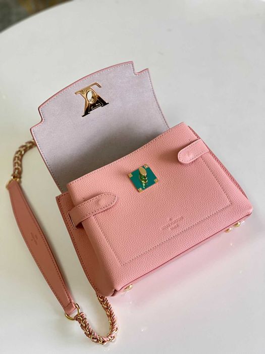 Geanta Louis Vuitton Lockme Ever mini Pink, 23 x 17 x 10 cm, Premium