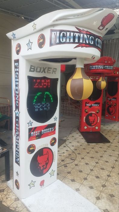 аттракцион силомер груша Тайсон ударник бохер