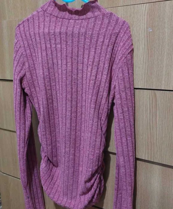 Maleta casual fucsia tricot
