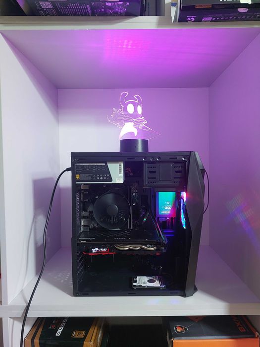 Мощный игровой компьютер Intel I3-9100f, RX480 8Gb