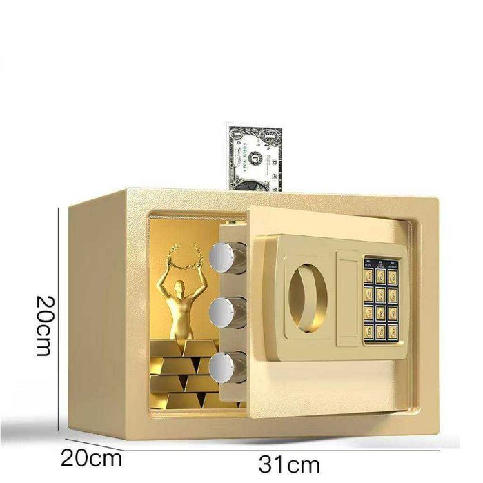 Сейф металлический | Для дома и офиса | Ishonchli mini-seyf